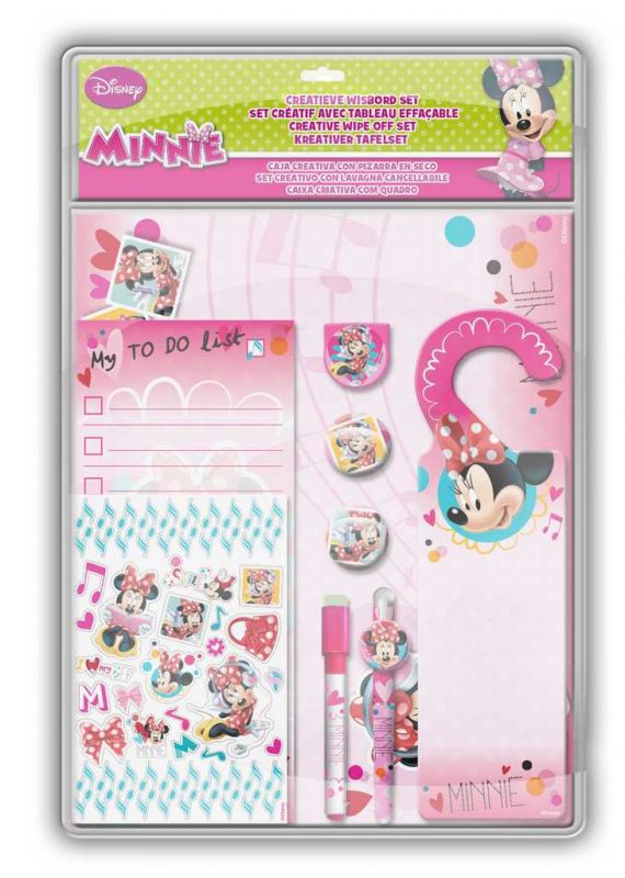 Kreativní sada s tabulí - Minnie Disney