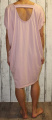 Dámské letní šaty, plážové šaty, dámská tunika, pohodlné šaty dámské volné šaty, velké růžové šaty Italy Moda