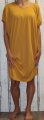 Dámské letní šaty, plážové šaty, dámská tunika, pohodlné šaty dámské volné šaty, velké žluté šaty Italy Moda