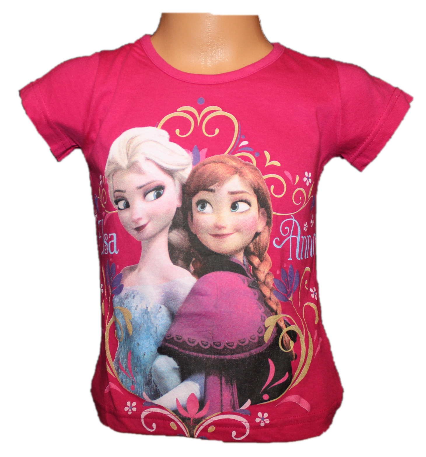 Dětské tričko Frozen, dívčí tričko frozen, disnesy tričko, tričko ledové království, růžové tričko frozen Disney
