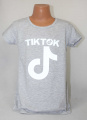 dívčí tričko Tik Tok, triko krátký rukáv Tik Tok, bavlněné tričko Tik Tok, Tik Tok oblečení | 128