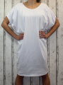 Dámské letní šaty, plážové šaty, dámská tunika, pohodlné šaty dámské volné  šaty, bílé volné šaty