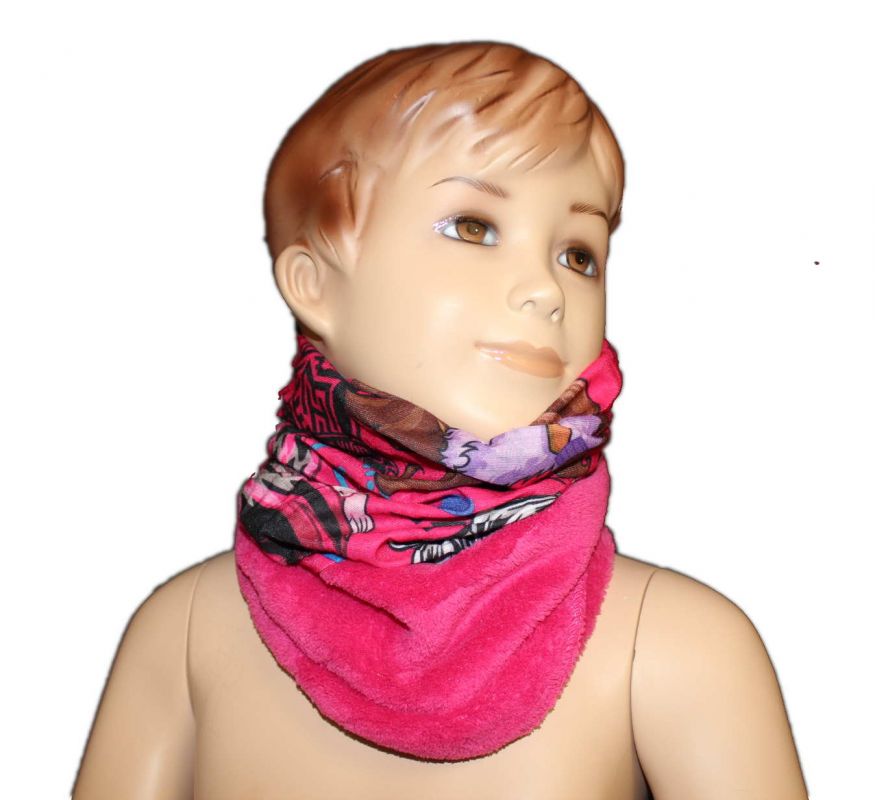 Šátek, nákrčník - MONSTER HIGH - růžový Mattel