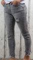 dámské elastické džíny, džíny skiny, dívčí elastické džíny, krátké džíny, šedé džíny, džíny skiny, džíny s vysokým pasem, džíny s vyšším pasem, trhané džíny, krátké džíny Italy Moda