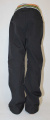 Dětské softshellové kalhoty KUGO, zateplené kalhoty, zimní kalhoty, podzimní kalhoty, chlapecké sofshellové kalhoty, zateplené klučičí kalhoty, černé softshellové kalhoty