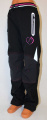 Dětské softshellové kalhoty KUGO, zateplené kalhoty, zimní kalhoty, podzimní kalhoty, dívčí sofshellové kalhoty, zateplené dívčí kalhoty, černé softshellové kalhoty | 98, 110, 116, 128