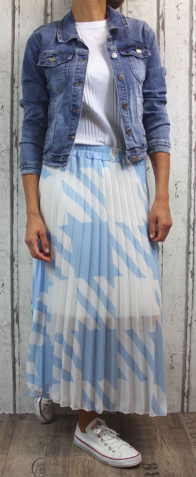 Dámská tylová sukně, tylová sukýnka, dlouhá tylová sukně, dámská dlouhá sukně, modrá tylová sukně, bílá tylová sukně Italy Moda