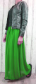 Dámská tylová sukně, tylová sukýnka, dlouhá tylová sukně, dámská dlouhá sukně, zelená tylovka, zelená tylová sukně Italy Moda