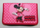 Dětský školní penál Minnie , dívčí penál Minnie, rozkládací penál Minnie , růžový penál Minnie Minie