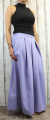 Dámská dlouhá sukně, dámská balonová sukně, dlouhá fialová sukně, skládaná sukně, fialová sukně, dlouhá sukně se širokou gumou, elegantní dlouhá sukně Italy Moda