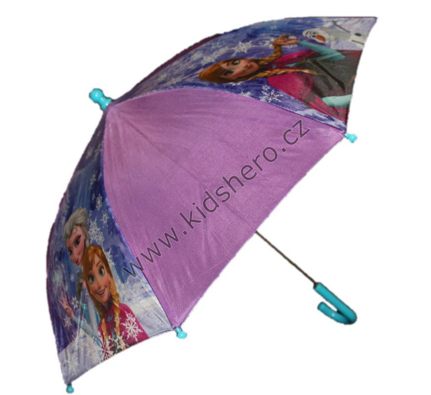 Dětský deštník DISNEY,FROZEN,LEDOVÉ KRÁLOVSTVÍ - fialový
