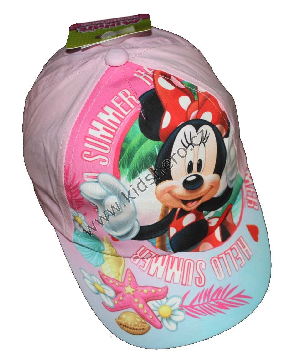 Dětská kšiltovka MINNIE dívčí licenční kšiltovka čepice Disney