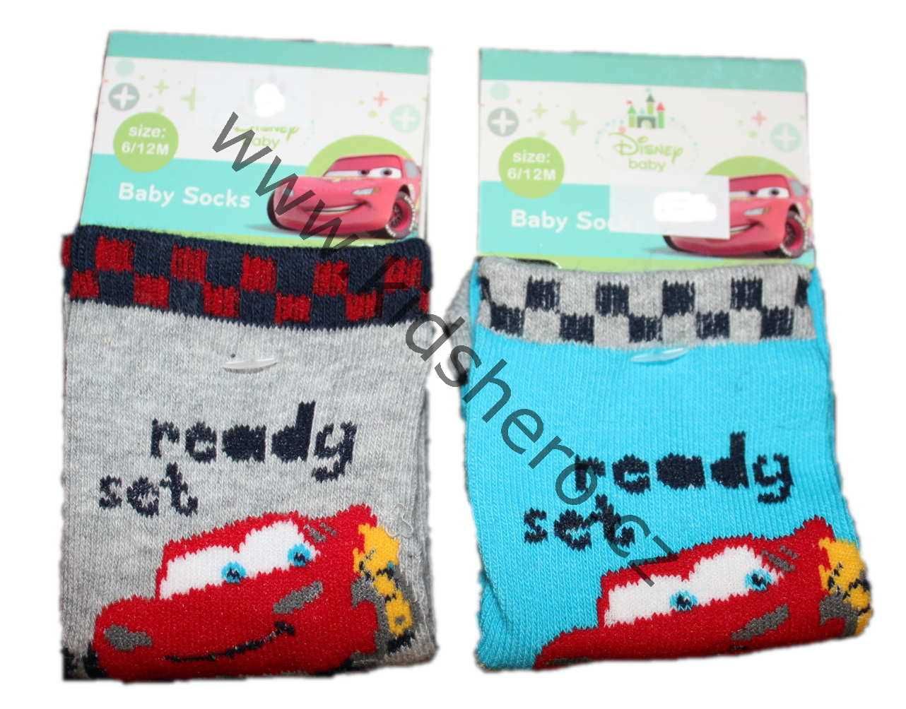 Dětské kojenecké ponožky CARS chlapecké licenční oblečení Disney