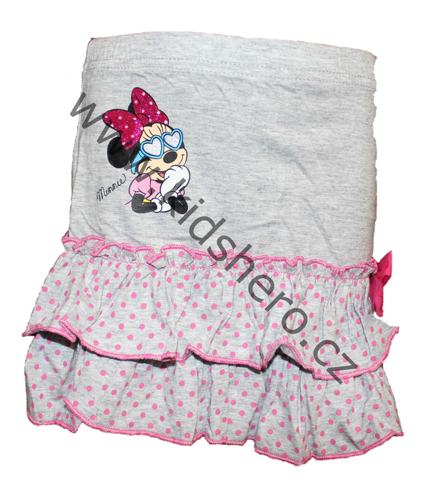 Dětská sukně Minnie, dívčí bavlněná sukně Minnie, sukýnka Disney