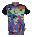 Dětské triko FC BARCELONA  krátký rukáv chlapecké Messi | 110, 116